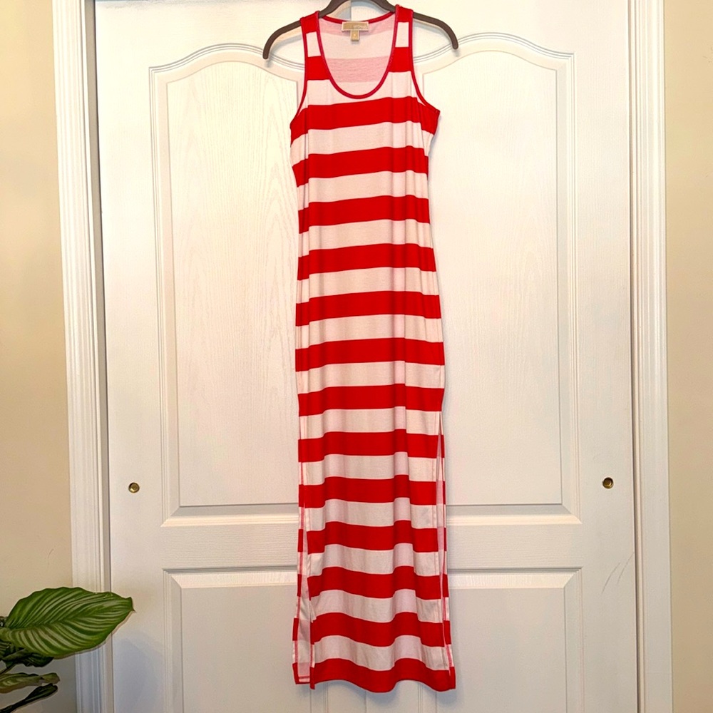 Michael Kors Maxi Dress🧡🤍